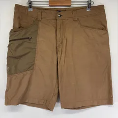 古着 アークテリクス ARC'TERYX パンツ ワンポイントロゴ ペインター ハーフパンツ ショート ナイロン ロゴ w38  ブラウン系 メンズのサムネイル