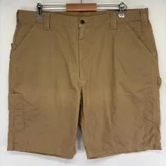 古着 カーハート Carhartt パンツ カーゴ ペインター 5ポケット 大きいサイズ ハーフパンツ ショート w42  ベージュ メンズのサムネイル