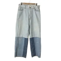 ファセッタズム FACETASM PATCHWORK BIG DENIM PANTS デニム パッチワークパンツ インディゴブルー ABH-PT-M08のサムネイル