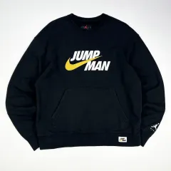 (L) NIKE ジョーダン ジャンプマン ロゴ スウェットシャツ スウェットシャツ ブラックのサムネイル