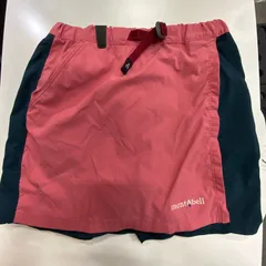 モンベル ラップショーツ ショートパンツ キュロットスカート 巻きスカート風ボトムス アウトドア 登山 トレッキング ハイキング キャンプ ピンク ダークグリーンのサムネイル
