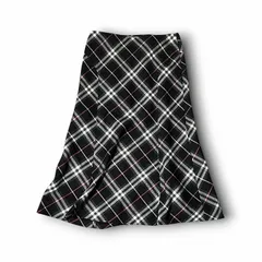 BURBERRY LONDON バーバリーロンドン チェックフレアスカート [46C1801]のサムネイル