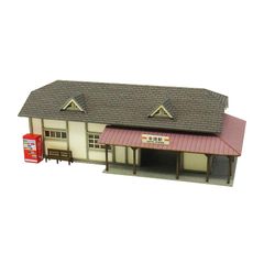 素人組立完成品】梅桜堂 田舎の木造小型駅舎 1/80 ST-042-80C - メルカリ