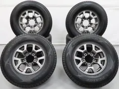 4本 ジムニー シエラ 純正 15インチ 5.5J+5 5H 139.7 スタッドレス DUNLOP WINTER MAXX SJ8+ 2024年 215/80R15 JB74W ノマド リフトアップのサムネイル