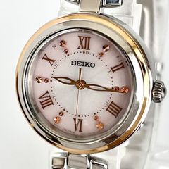 セイコー SEIKO レディース腕時計 稼働 電波ソーラー 磨き済み s2364