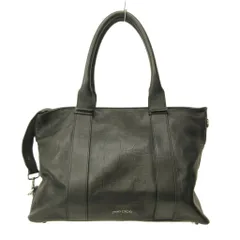 ジミーチュウ JIMMY CHOO トートバッグ クロコ型押し スタッズ レザー 黒 ブラック 0724のサムネイル