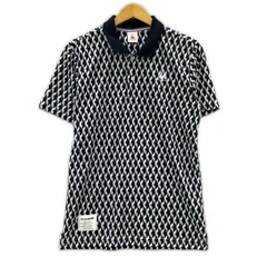 le coq sportif ルコックスポルティフ半袖シャツ sizeM/ホワイト系×ブラックのサムネイル