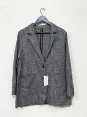 美品 URBAN RESEARCH DOORS アーバンリサーチドアーズ カラミニュアンス ジャケット sizeF/黒  ■■レディースのサムネイル