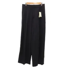 バナナリパブリック BANANA REPUBLIC タグ付き パンツ スラックス ツータック センタープレス 4 濃紺 ダークネイビー /JSのサムネイル
