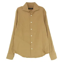 1piu1uguale3 ウノピュウノウグァーレトレ MRS168 LIU005 PLAIN SHIRTS プレーン 長袖 シャツ ブラウン系 IV【中古】のサムネイル