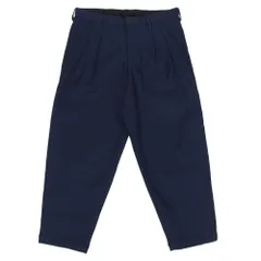 kolor カラー 21AW 21WCM-P08101 2タック クロップド テーパード パンツ ネイビー系 1【中古】のサムネイル