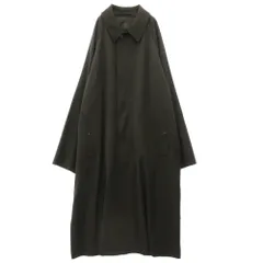 COMOLI コモリ 24AW A03-04015 ウールギャバ バルカラーコート ギャバジン ステンカラーコート ブラック系 4【美品】【中古】のサムネイル