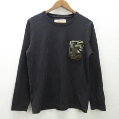 g■アルファ/ALPHA INDUSTRIES ロンT/カットソー コットン【M】チャコール/men's/5【中古】■のサムネイル