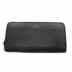 スマイソン SMYTHSON 長財布 ラウンドファスナー 小銭入れ 黒 ブラック /ANのサムネイル