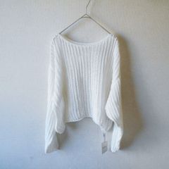 新品 タグ付き ＧＲＬグレイル ニット セーター F ショート 丈 レディース 春 夏 未使用