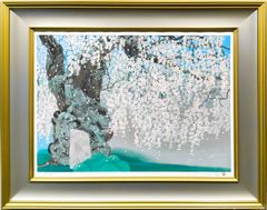 尾形純 「翡翠仮山」 アクリル画 絵画 - メルカリ