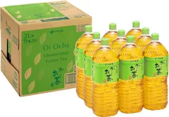 伊藤園 RROおーいお茶 緑茶 2L×9本　4901085607190/△803540のサムネイル