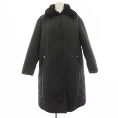 ボールジー BALLSEY トゥモローランド 18AW マットタフタ ライトダウンコート キルティングコート ロング 36 黒 ブラック 11-08-85-08302 /HNのサムネイル