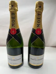 ● 2本 未開栓 MOET&CHANDON モエ・エ・シャンドン モエシャン BRUT IMPERIAL ブリュット インペリアル 750ml 12.5％ ●のサムネイル