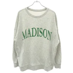 Loungedress ラウンジドレス MADISON ロゴプリントスウェットプルオーバー LDZ1041106A0001 グレー Fのサムネイル