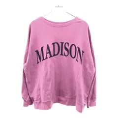 Loungedress ラウンジドレス MADISON ロゴプリントスウェットプルオーバー LDZ1041106A0001 ピンク Fのサムネイル