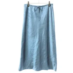 BAUM UND PFERDGARTEN バウムウンドヘルガーデン ポリエステルスカート 22350-PF22-JUL ブルーのサムネイル