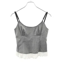 Heaven by Marc Jacobs ヘブン バイ マーク ジェイコブス 22AW テイラーレースキャミソール P666M23FA22 グレー XSのサムネイル