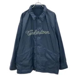 TENDERLOIN テンダーロイン 21AW NYLON COACH JACKET ナイロンコーチジャケット  ブルー XLのサムネイル