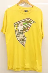【中古】 FAMOUS STARS AND STRAPS メンズTシャツ L Tシャツ FAMOUS STARS AND STRAPS L 黄 イエローのサムネイル