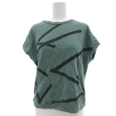 レキップヨシエイナバ L'EQUIPE YOSHIE INABA Tシャツ カットソー 半袖 総柄 緑 グリーン /AE ■GY06のサムネイル