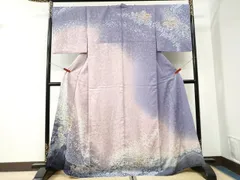 逸品、『吉乃一廉、幻の辻が花』銀通し、暈し染め、訪問着 平和屋着物○吉乃一廉 幻の辻が花 訪問着 暈し染め 銀通し地 正絹 逸品