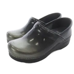 ダンスコ DANSKO クロッグシューズ 36 黒 グレーのサムネイル