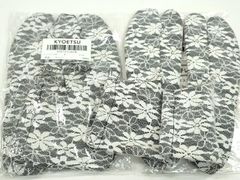 平和屋着物▼夏物　和装小物　レース足袋２足セット　京越　ストレッチ　23～24cm　24～25cm　未使用　CABJ1290ju