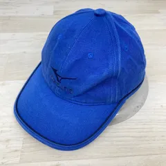 MIZUNO/ミズノ ジュニア キャップ ブルー/青 Jr.F(52-56cm) 綿100% ロゴ刺繍 帽子 製造370110820[OL00751]のサムネイル