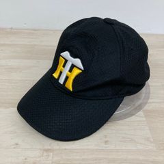 美品 ミズノ/MIZUNO 阪神タイガース キャップ/帽子 ブラック/黒
