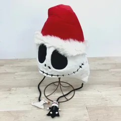 美品 東京ディズニーリゾート 58cm ジャック・スケリントン ファンキャップ 帽子 クリスマス サンタ[OQ03869]のサムネイル
