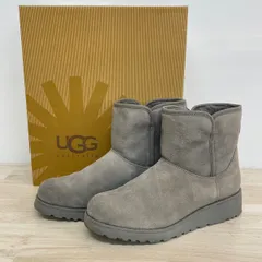 美品 UGG/アグ W KRISTIN ムートンブーツ 24.5cm グレー/GREY 1012497 W レディース シープスキン 箱付き[OB04347]のサムネイル