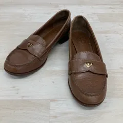 TORY BURCH トリーバーチ ローファー/パンプス 6M (23cm相当) ブラウン ロゴ金具 レディース 靴[OK04522]のサムネイル