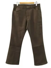 リー LEE 90s 202-0821 スラックス ポリエステル パンツ USA製 ブラウン W36のサムネイル