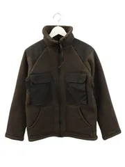 ヴィンテージ VINTAGE 90s 米軍 US ARMY ECWCS フリースライナー ジャケット デッドストック S パイルジャケット ベアジャケット 焦げ茶 ミリタリーのサムネイル