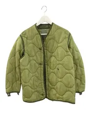 ヴィンテージ VINTAGE 80s US ARMY 米軍 M-65 キルティング ライナージャケット XS グリーン ミリタリーのサムネイル