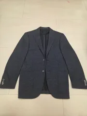 CORNELIANI コルネリアーニ ネイビー メランジ ジャケット 46のサムネイル