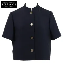 Christian Dior　クリスチャンディオール　【美品/国内正規】321V31A1304 裏地オブリーク ロゴスターボタン 半袖ジャケット　36のサムネイル