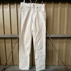 マーガレットハウエル エドウィン デニムパンツ オフホワイト コラボレーション ストレートシルエット 5ポケット仕様 背面ロゴ入りパッチ ボトムス カジュアルウェアのサムネイル