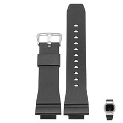 [Brand New] [HEZKUGU] Compatible G-SHOCK Watch Band/Strap Replacement, Resin, Soft, Water-Repellent, Sweat-Resistant, for Sports and Leisure, Replacement Strap with Tool (Compatible with: GM-5600 / GM-2100 / GA-2100 / GA-2110 / GB 0)