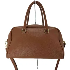 オウレンティ AULENTTI MADE IN ITALY シボ革 2WAYショルダーバッグ レディース 表記無 のサムネイル