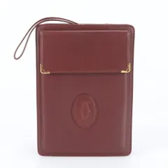 美品 カルティエ マストライン レザー セカンドバッグ クラッチ ポーチ 通勤 ビジネス メンズ RNE EK49-7【中古】のサムネイル