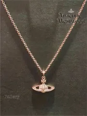 【未使用・新品】Vivienne Westwood（ヴィヴィアンウエストウッド）BAS RELIEF PENDANT(PINK GOLD) オーブネックレス バスレリーフ インポート NANA VIVIENNEのサムネイル