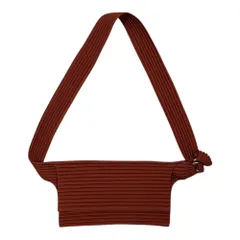 PLEATS PLEASE(プリーツプリーズ) pleated shoulder bag プリーツ ショルダーバッグ PP94-AG591 FREE ブリックカラー(レンガ色)のサムネイル