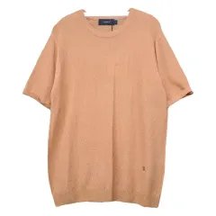 新品 ダニエル(DANIELLE) クレミュ オレンジ ニット 半袖 100のサムネイル
